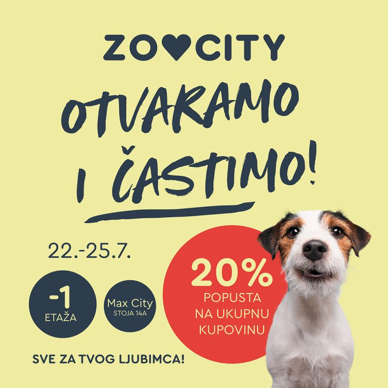 Častimo i otvaramo novi ZOOCITY u Puli! 