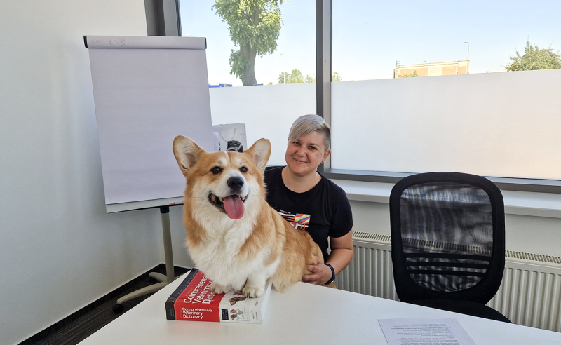 Veterinarka Dora Knaffl Farkaš i njezin pas Charlie