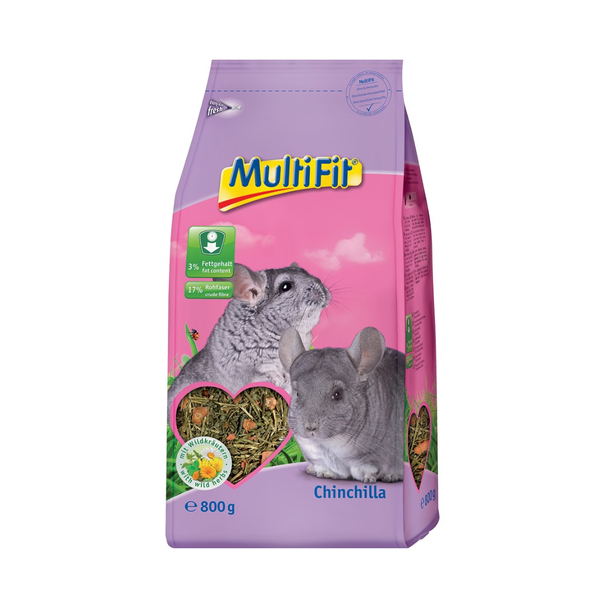 MultiFit hrana za činčile 800 g