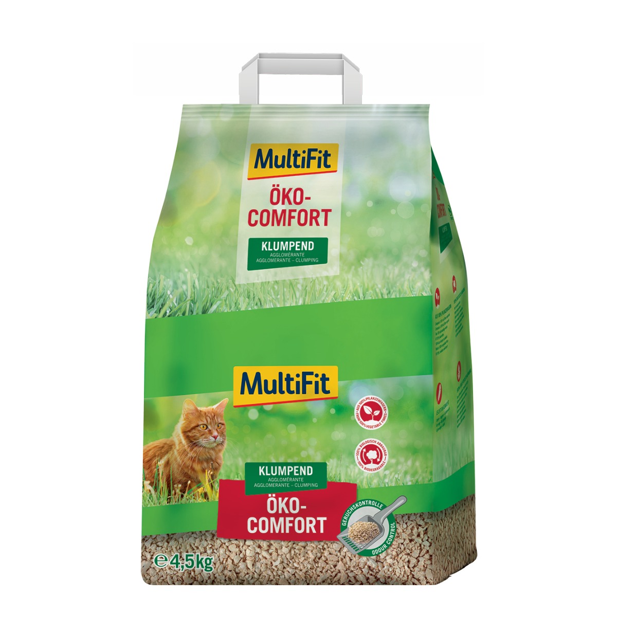 MultiFit Eco Comfort pijesak za mačke 4,5 kg