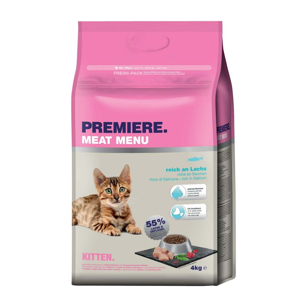 Premiere Cat Kitten losos 4 kg