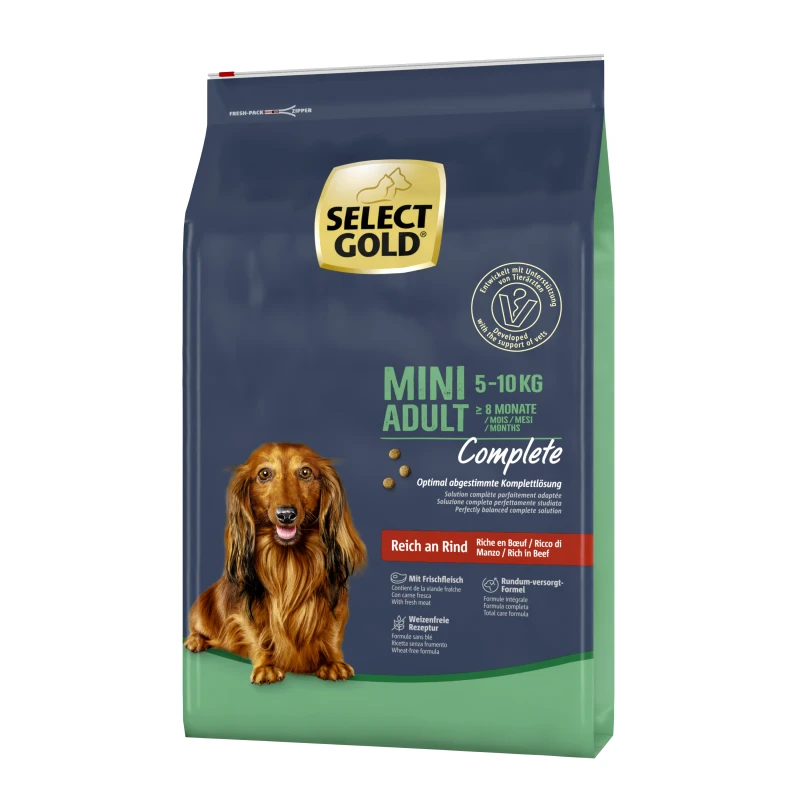 Select Gold Complete Adult Mini govedina 10 kg