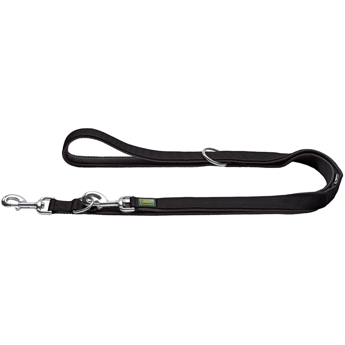 Hunter vodilica za pse Divo Up 15 mm/200 cm crna