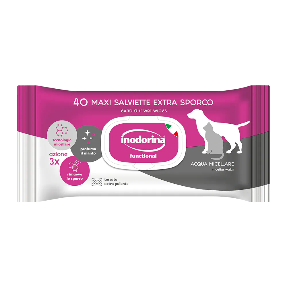 Inodorina Sensitive Micellar Water vlažne maramice, 40 komada