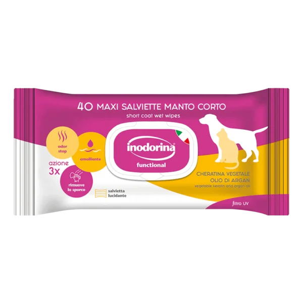 Inodorina Refresh Extra Jasmine vlažne maramice, 40 komada