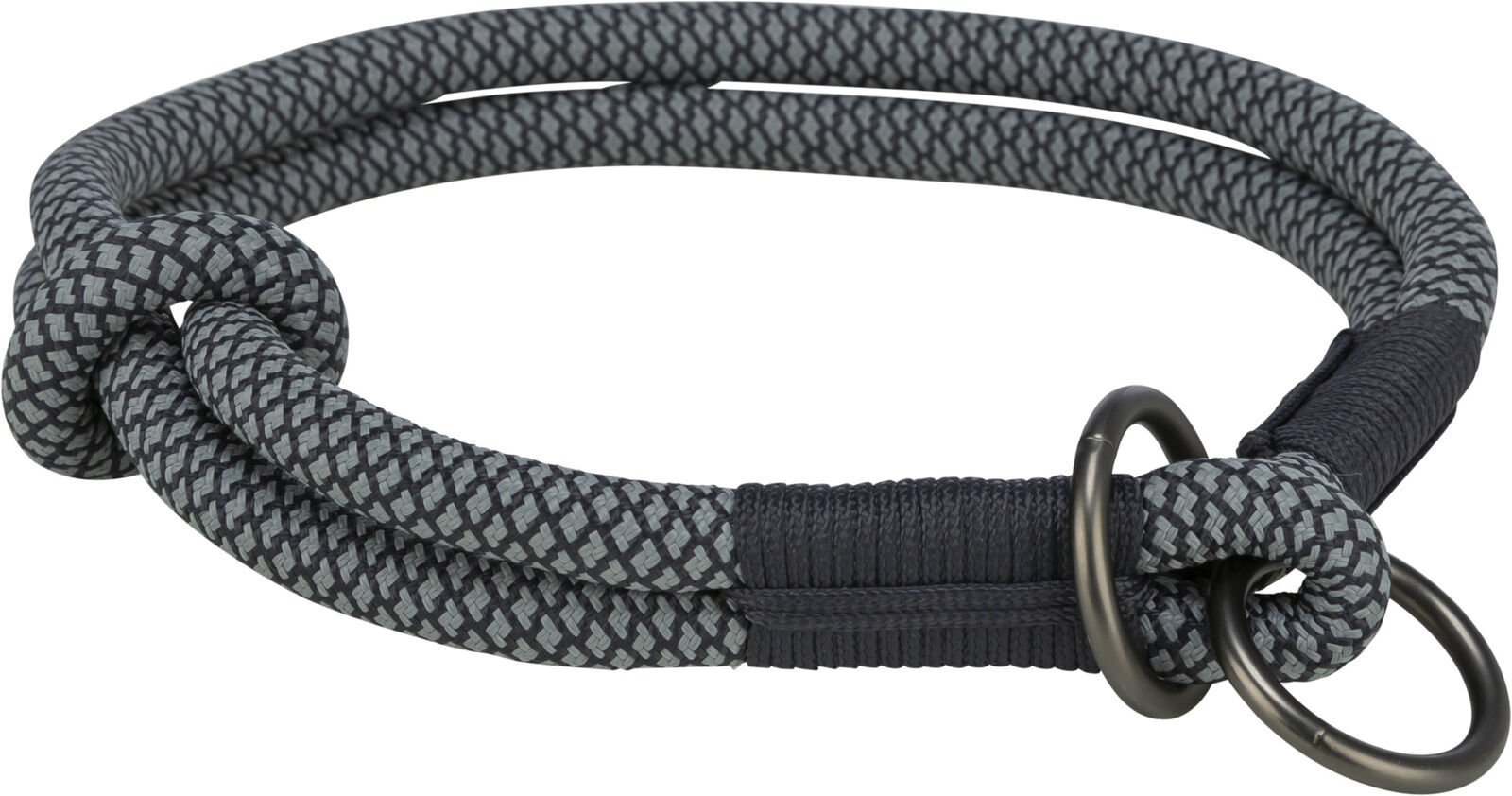Trixie poludavilica za pse Soft Rope XS 25 cm/fi-6 mm crna/siva