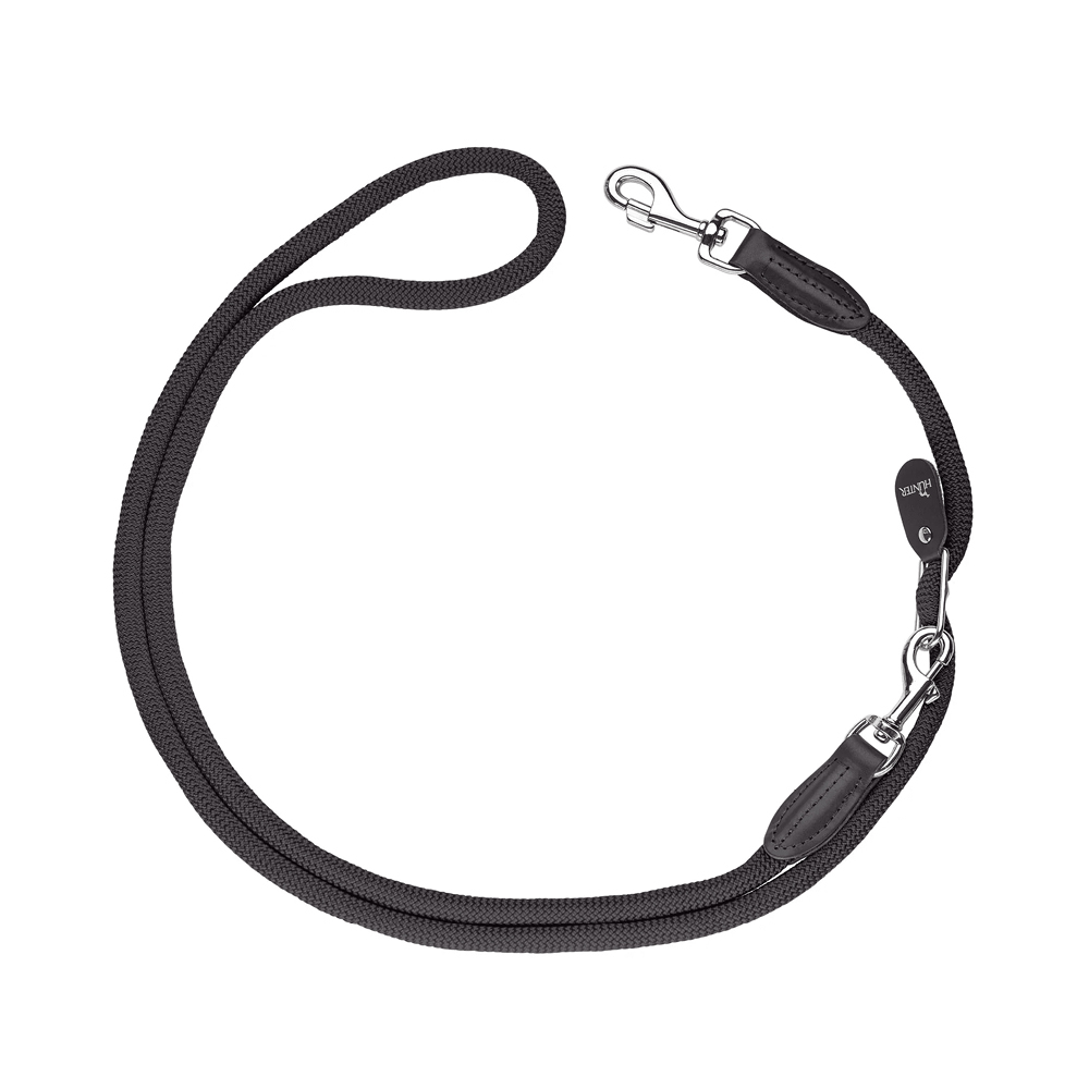 Hunter vodilica za pse podesiva Vario Freestyle 10 mm/200 cm crna