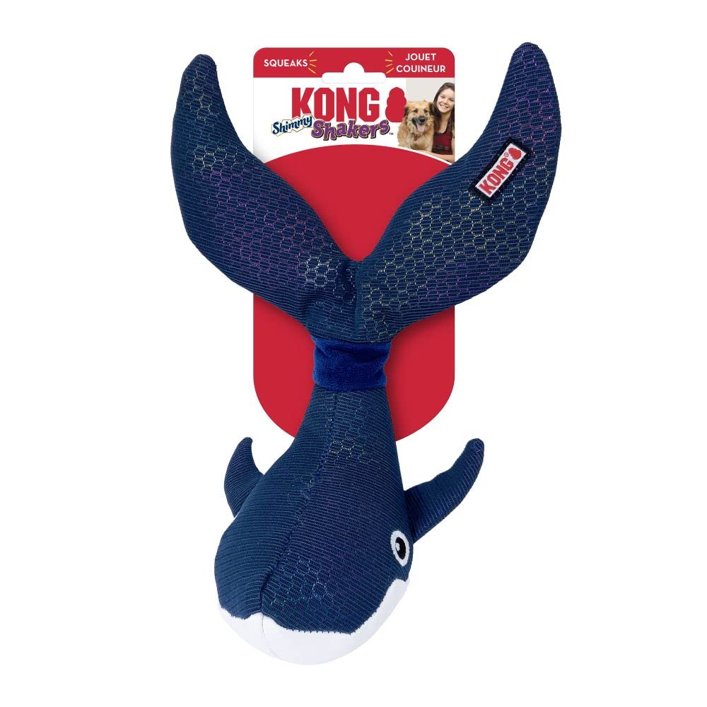 Kong igračka za pse Shakers Shimmy Whale M