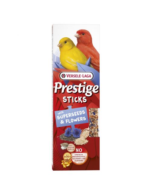 Versele Laga Prestige Sticks kanarinci supersjemeke i cvijeće, 2 komada