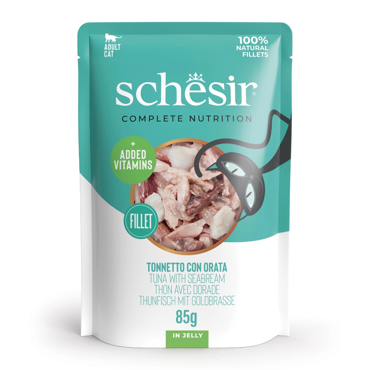 Schesir Cat tuna s oradom u želeu, vrećica 85 g