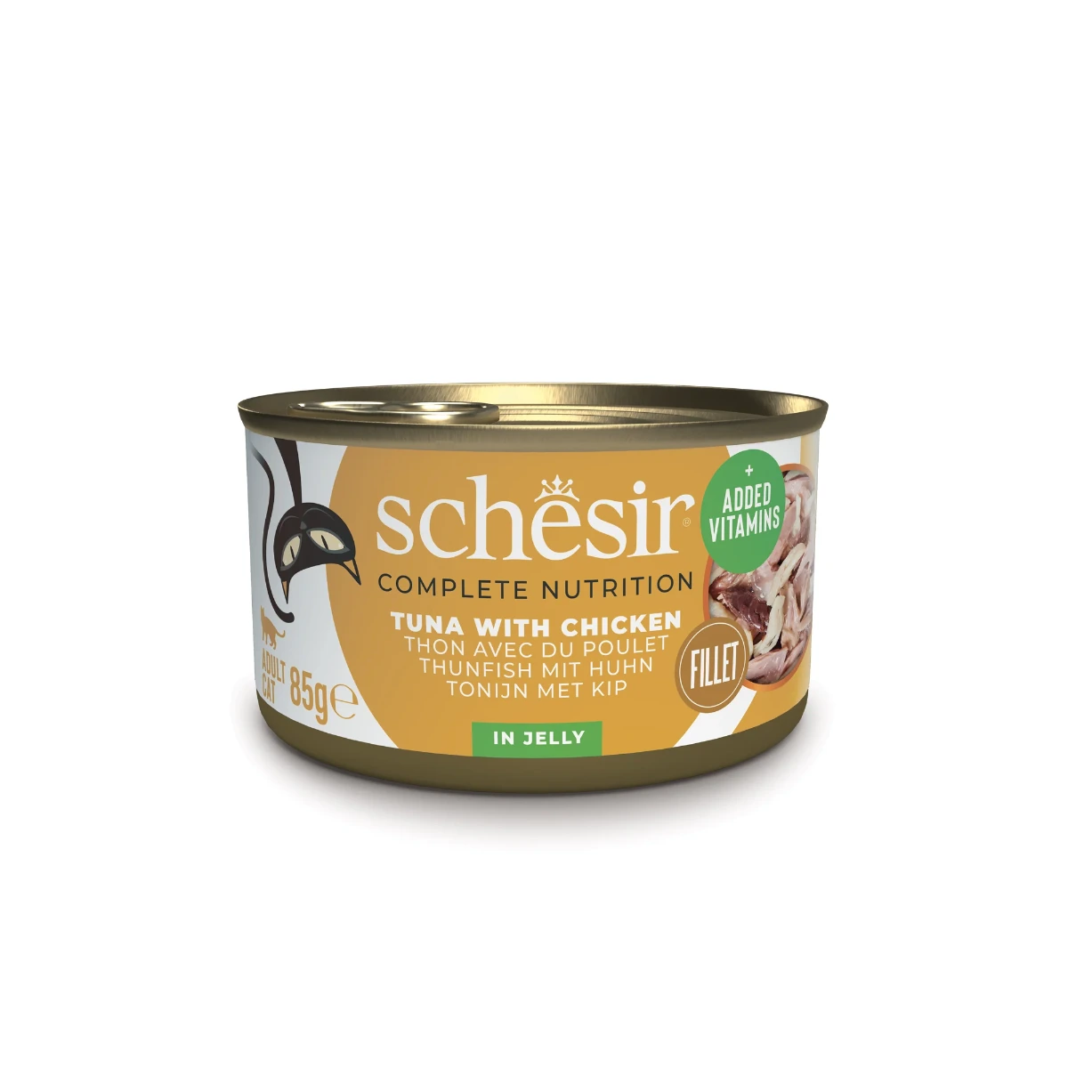 Schesir Cat tuna s pilećim fileom, konzerva 85 g