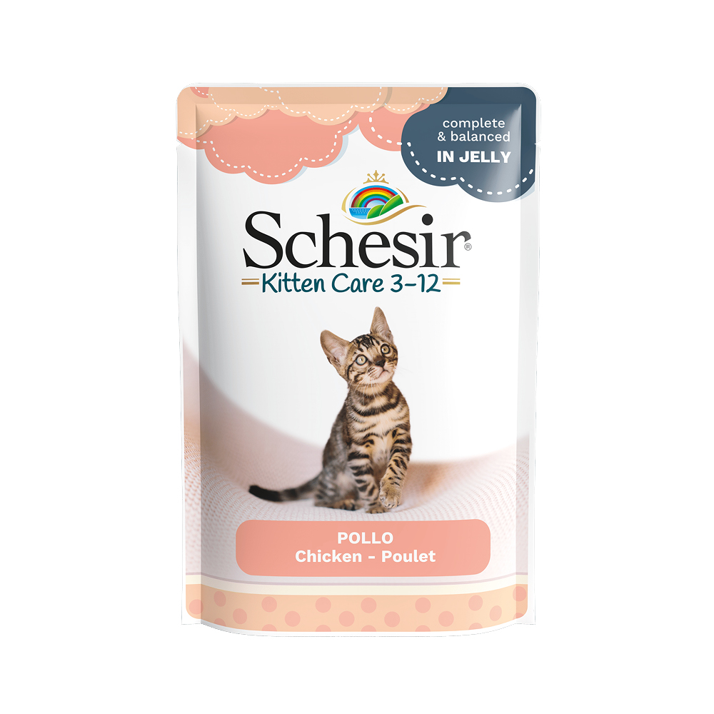 Schesir Kitten piletina u želeu, vrećica 85 g