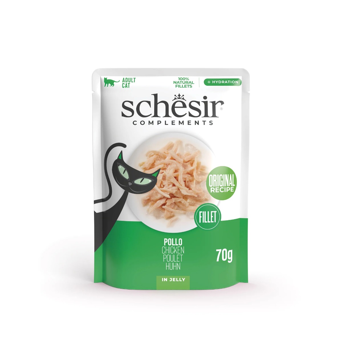 Schesir Cat piletina u želeu, vrećica 70 g