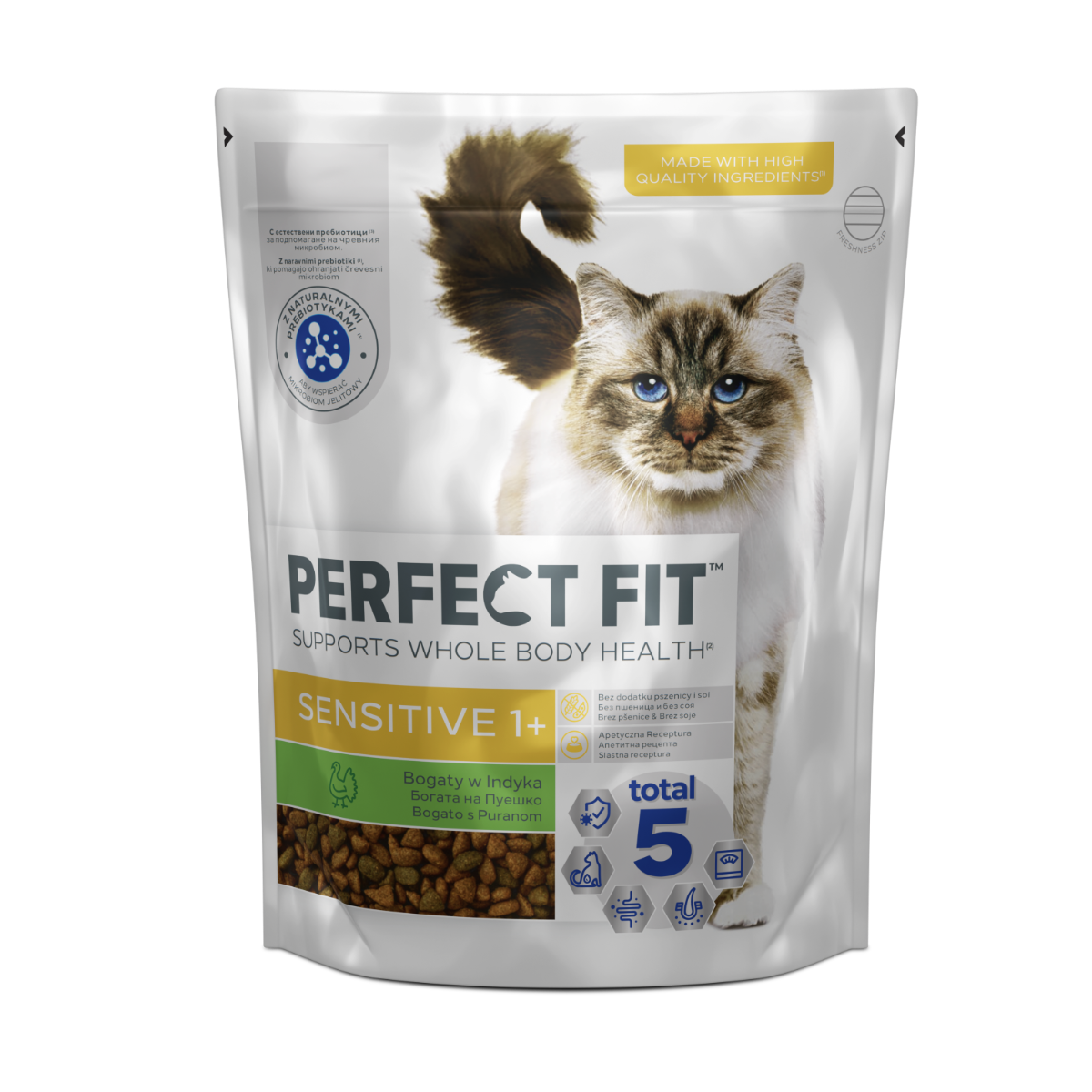 Perfect Fit Adult Sensitive puretina 750 g