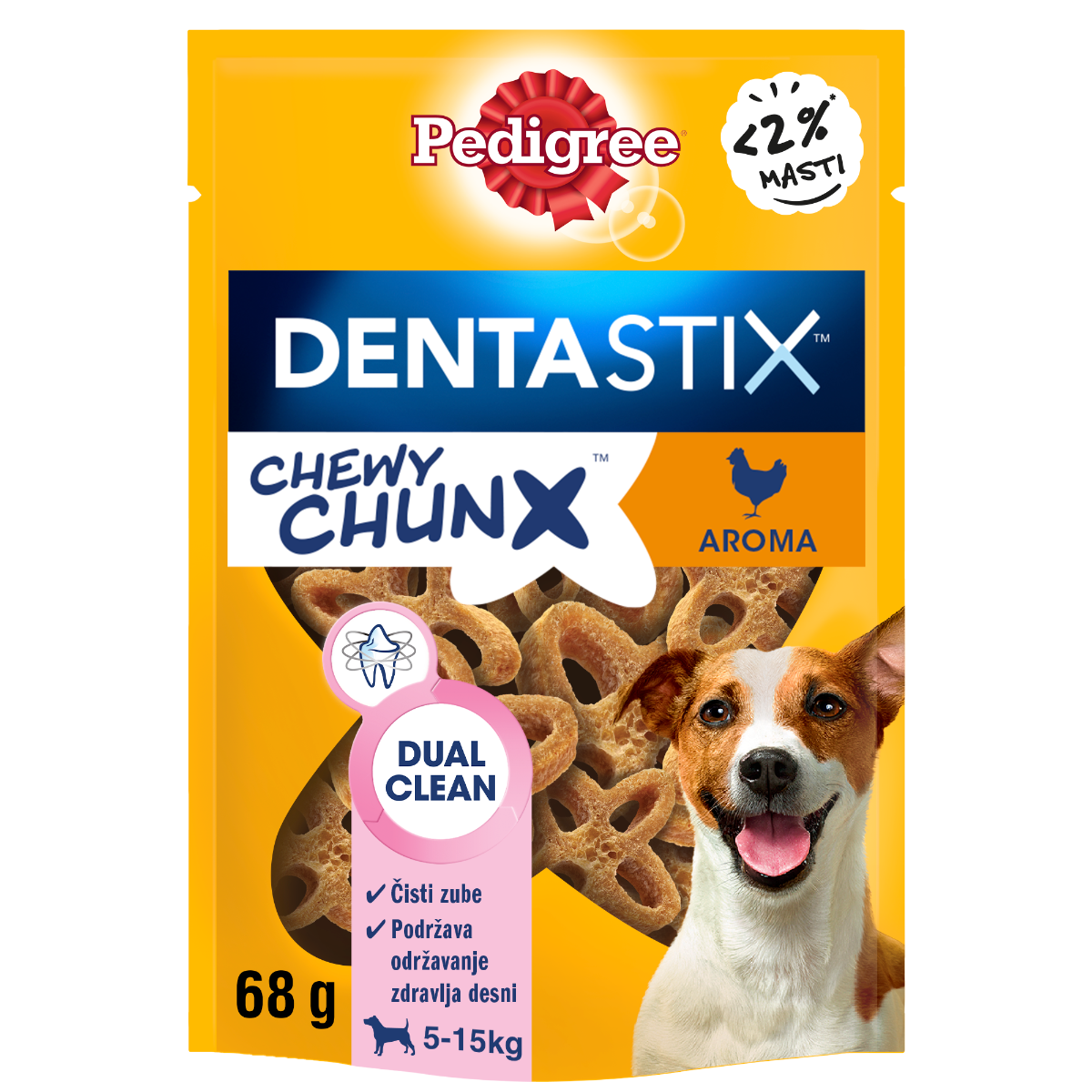 Pedigree Dentastix Chewy Chunx mini 68 g
