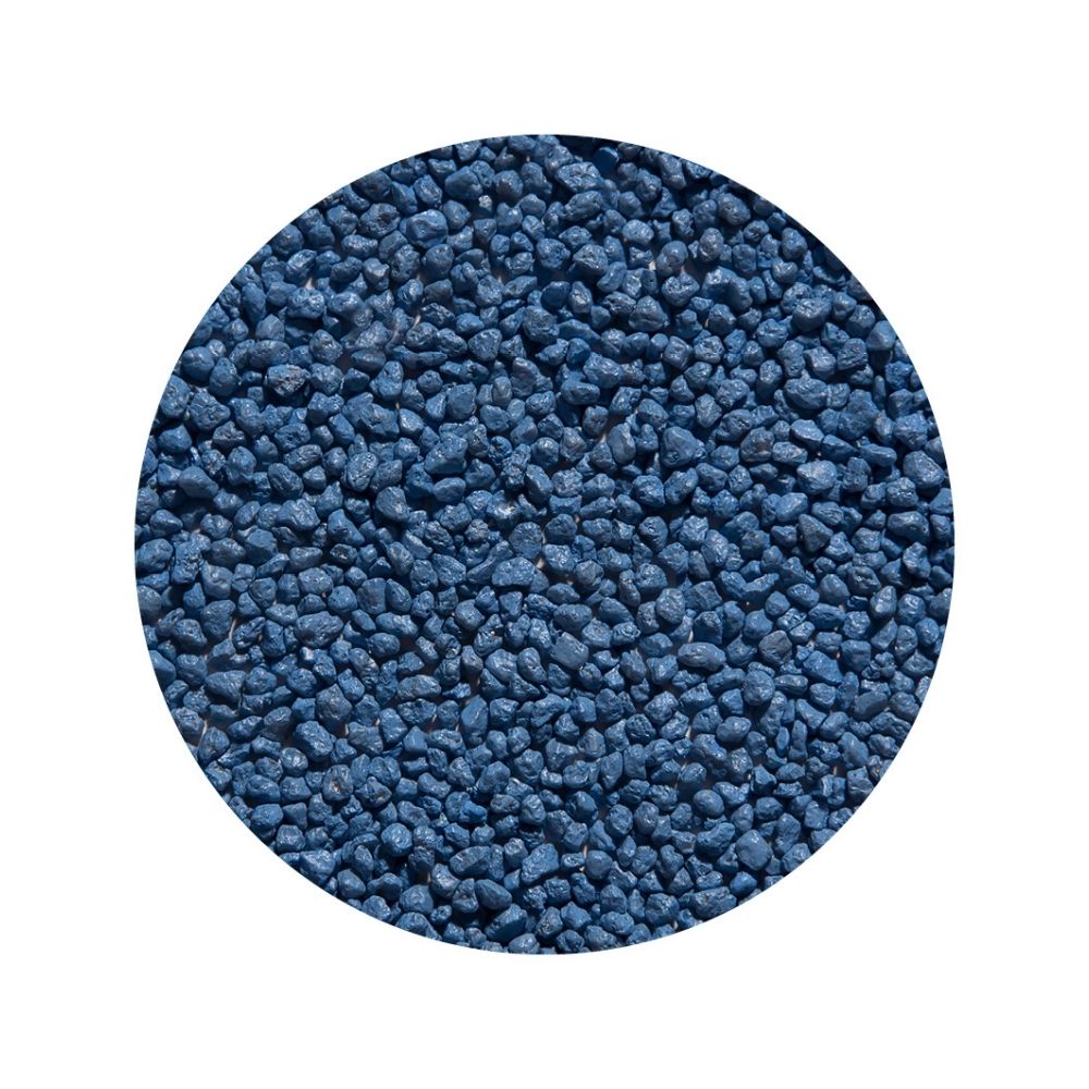 Aqua Šljunak Kvarcni Azurno plavi 2/3 mm, 2 kg