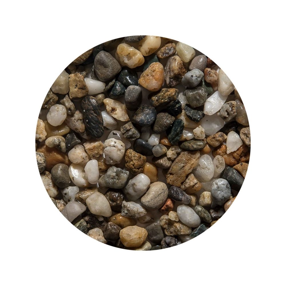Aqua Šljunak Riječni višebojni 6/10 mm, 5 kg