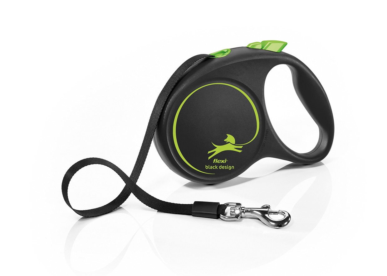 Flexi Black Design traka, zelena