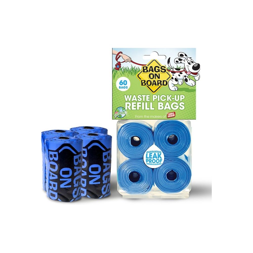 Bramton vrećice za izmet Blue Refill Rolls 4 role, 60 komada