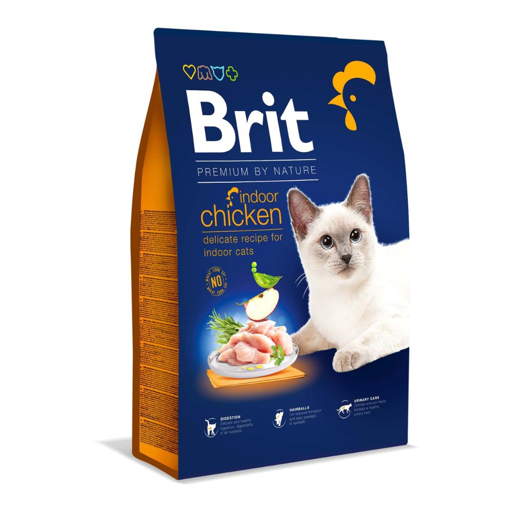 Brit Premium by Nature Indoor Cat piletina 300 g