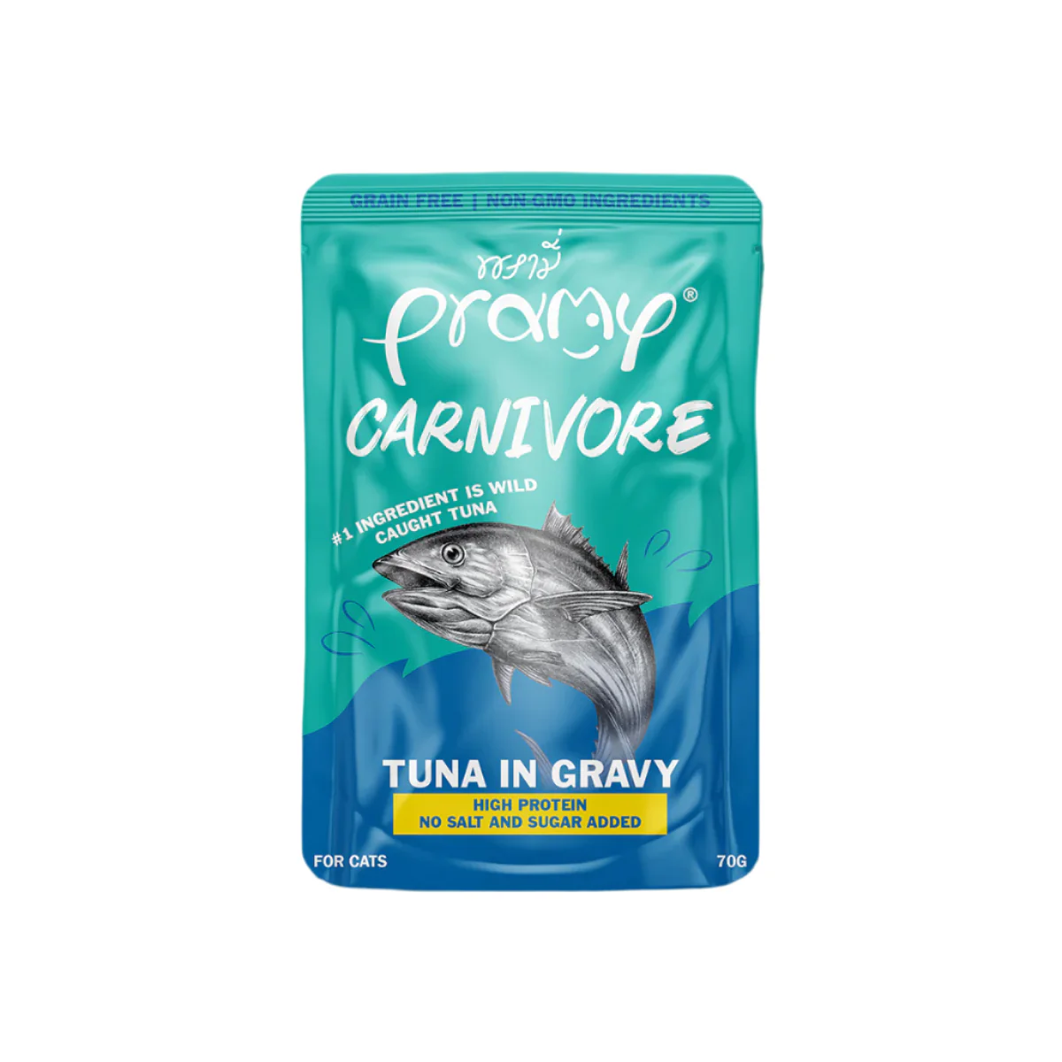 Pramy Cat Carnivore tuna u umaku 70 g