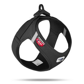 Curli oprsnica za pse Clasp Air-Mesh, crna