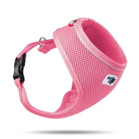 Curli oprsnica za pse Basic Air-Mesh, ružičasta