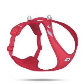 Curli oprsnica za pse Belka Air-Mesh, crvena
