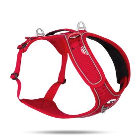 Curli oprsnica za pse Belka Adjustable Neck, crvena