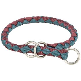 Trixie poludavilica za pse Cavo L-XL 52-60 cm/fi-18 mm sangria/petrol