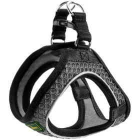 Hunter oprsnica za pse Hilo Comfort siva reflektirajuća