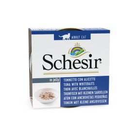 Schesir Cat tuna s ribljom mlađi, konzerva 85 g