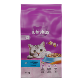 Whiskas 1+ s tunom 1,4 kg