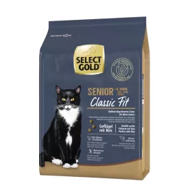 Select Gold Cat Classic Fit Senior +9 perad s rižom 300 g