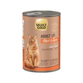 Select Gold Cat Adult Hair&Skin piletina 400 g