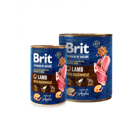 Brit Premium by Nature janjetina s heljdom, konzerva