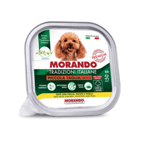 Morando Tradizioni Adult Mini piletina, krumpir i grašak 150 g alu-pak