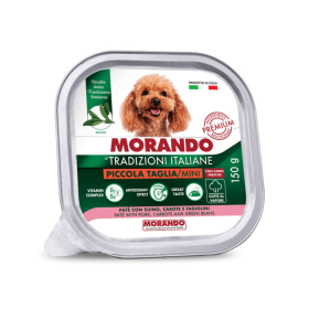 Morando Tradizioni Adult Mini Pate svinjetina, mrkva i mahune 150 g alu-pak