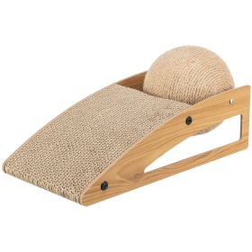Trixie grebalica za mačke rampa s loptom 40×17×20 cm