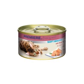 Premiere Cat Mousse govedina 85 g konzerva