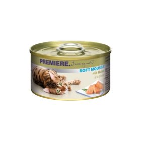 Premiere Cat Mousse piletina 85 g konzerva