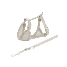 Trixie Oprsnica Soft s vodilicom Junior M-L 36-50 cm /10 mm 2 m svijetlo siva