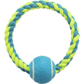 Trixie igračka za pse prsten s tenis lopticom fi-18 cm