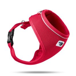 Curli oprsnica za pse Kylie Air-Mesh, crvena