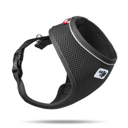 Curli oprsnica za pse Kylie Air-Mesh, crna S