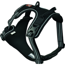 Dogs Creek oprsnica za pse Pathfinder XL, crna