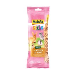 MultiFit Sticks za glodavce s orašastim plodovima i medom 112 g