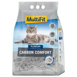 MultiFit pijesak za mačke Carbon Comfort, 12 l