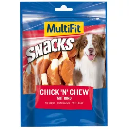 MultiFit poslastica za pse Chick'n Chew govedina n.3 500 g