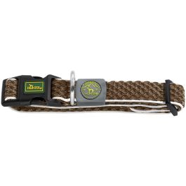 Hunter ogrlica za pse Vario Basic M-L 25 mm, smeđa reflektirajuća